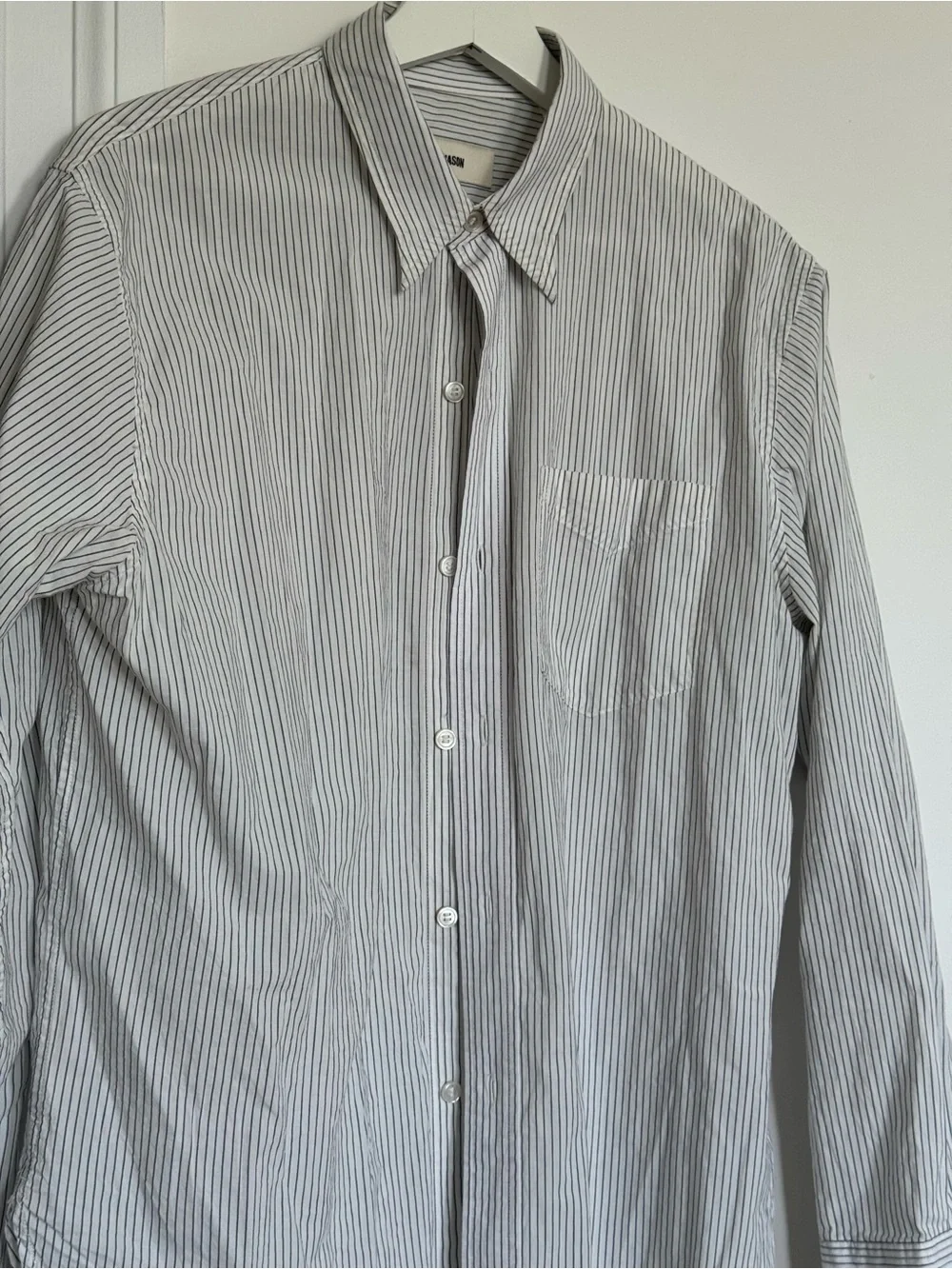 Buck Mason Striped Button-Down Shirt - Picture 3 of 7